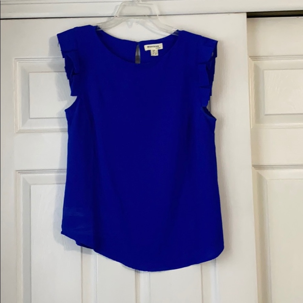 Monteau Ruffle Sleeved Shirt
